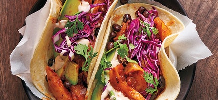 Jackfruit-Tacos mit Chilimayonnaise