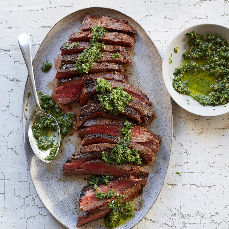 ViktVäktarna - Grillad flankstek med morotsblastsalsa