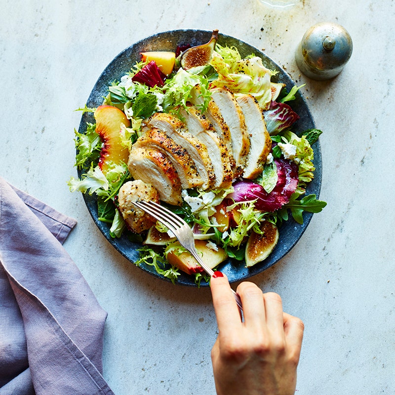ViktVäktarna - Kycklingsallad med fikon och chèvre
