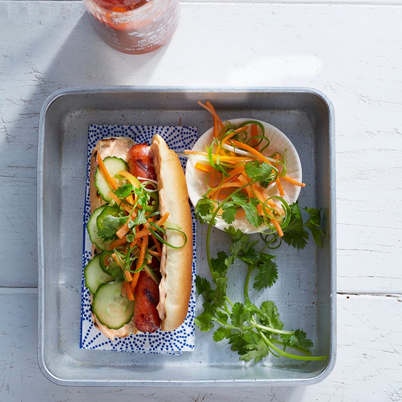 ViktVäktarna - Banh mi-inspirerad grillad korv