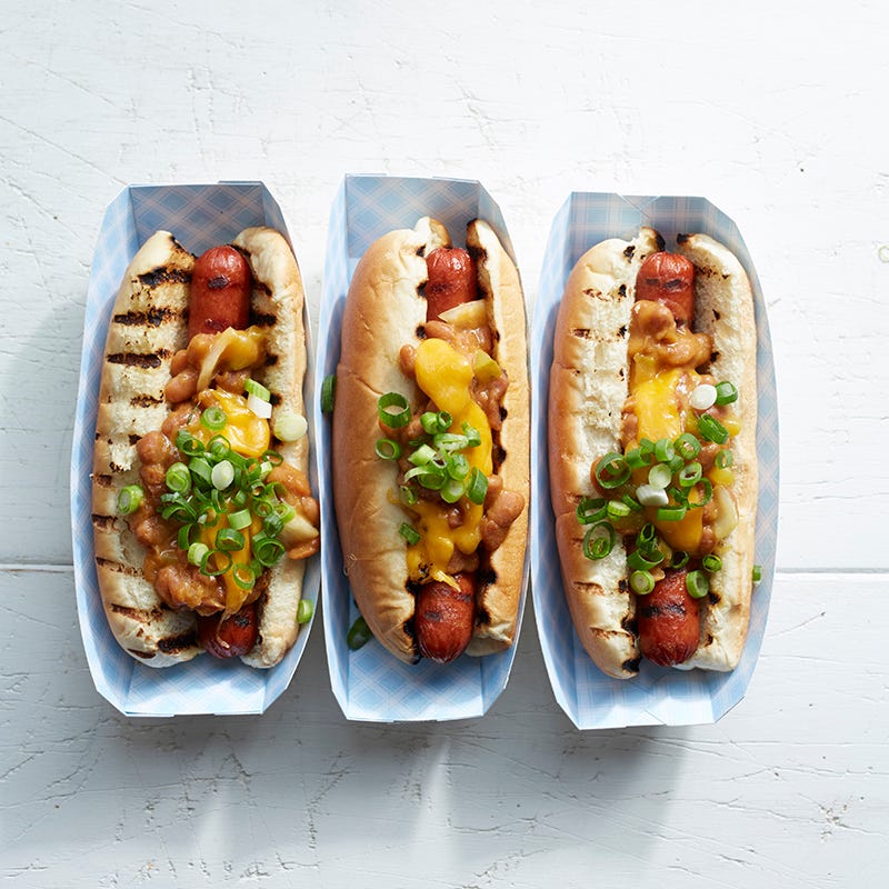 ViktVäktarna - Grillad korv med bönor i tomatsås och smält ost