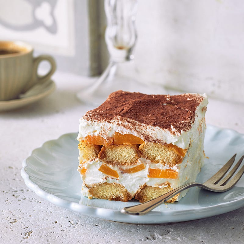Pfirsich-Tiramisu