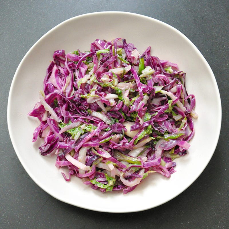 Photo de Salade de chou tiède estivale par WW