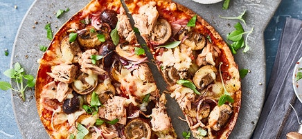 Blitzpizza Thunfisch