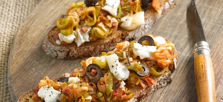 Pain de campagne au lard