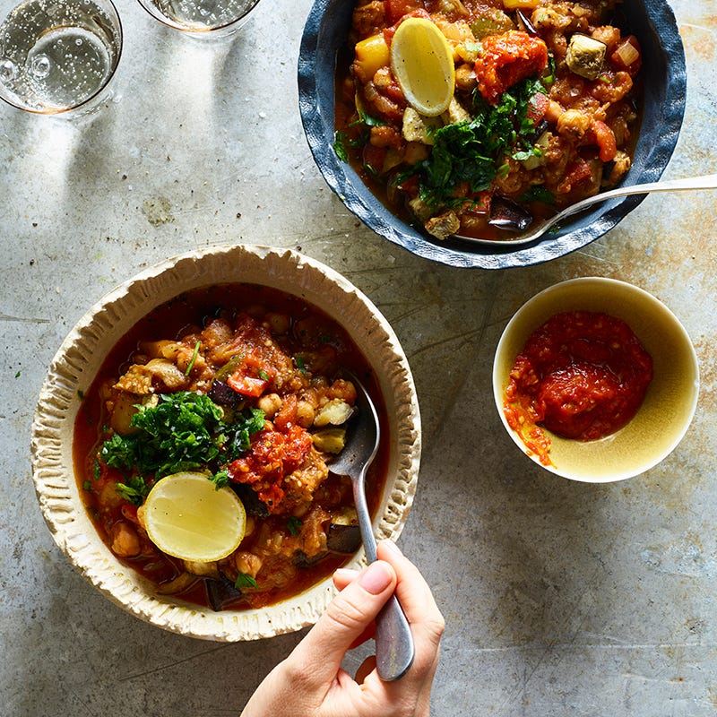 ViktVäktarna - Aubergine- och kikärtsgryta