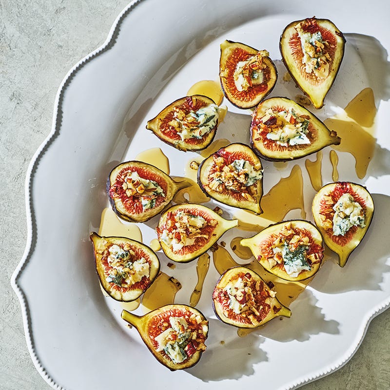 Gorgonzola-stuffed figs