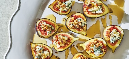Gorgonzola-Stuffed Figs
