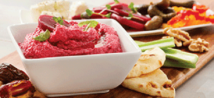 Plant Based Beet and Tahini Dip - Vegan