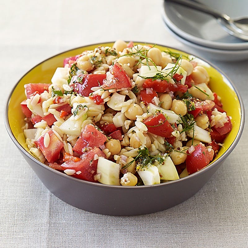 Photo de Salade de pâtes aux pois chiches et au fenouil par WW