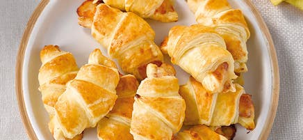 Croissants jambon-fromage