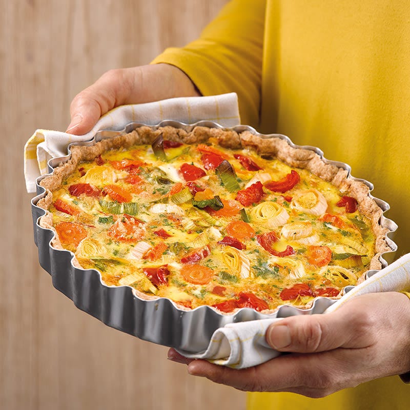 Vollkorn-Gemüse-Tarte