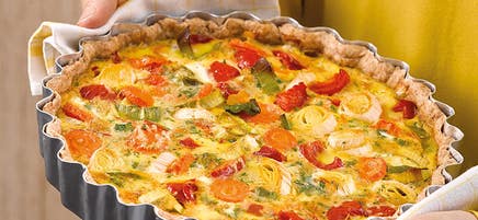 Vollkorn-Gemüse-Tarte