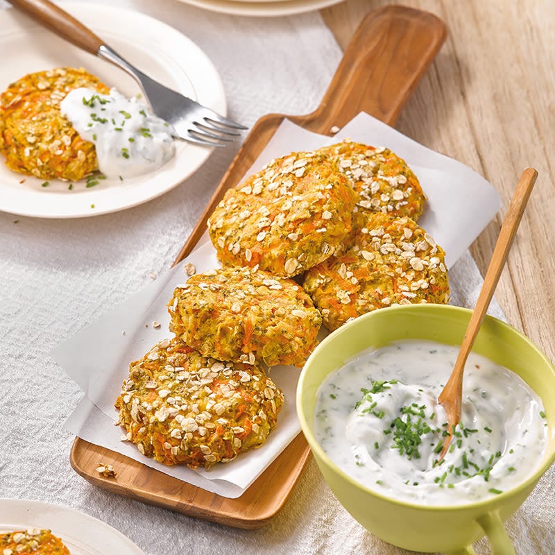 Gemüsebratlinge aus dem Ofen