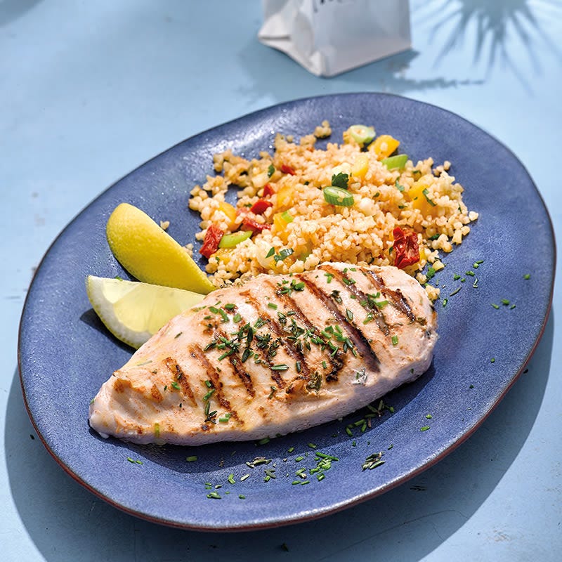 Kräuterpoulet mit Joghurt