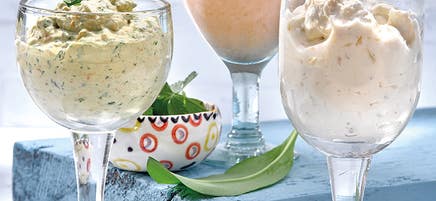 Dip yogourt-harissa