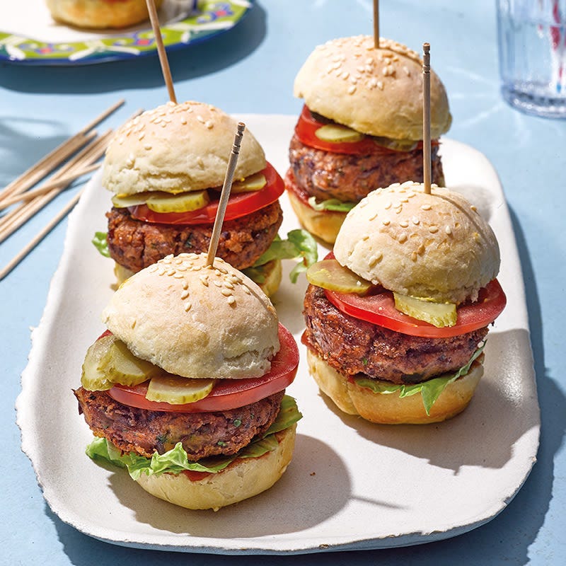 Mini-Bohnen-Burger