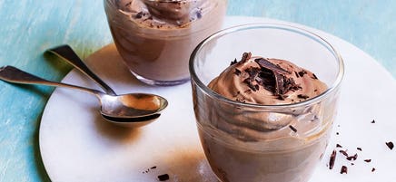 Mocha mousse pots