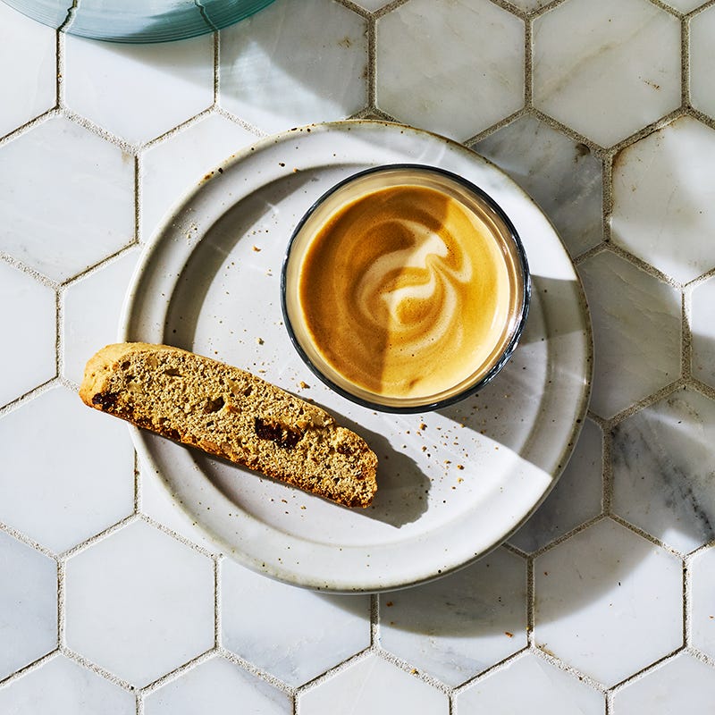 Cranberry, orange & walnut biscotti