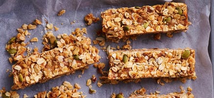 No bake snack bars