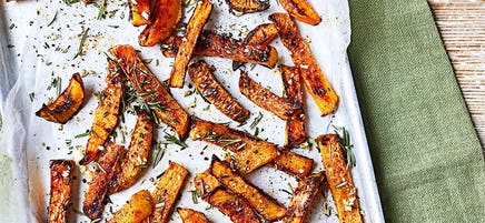 Rosemary sweet potato chips