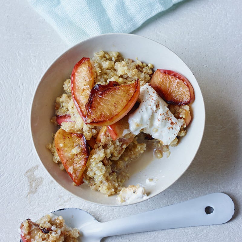 Photo of Creamy Quinoa and Apple Breakfast Cereal by WW