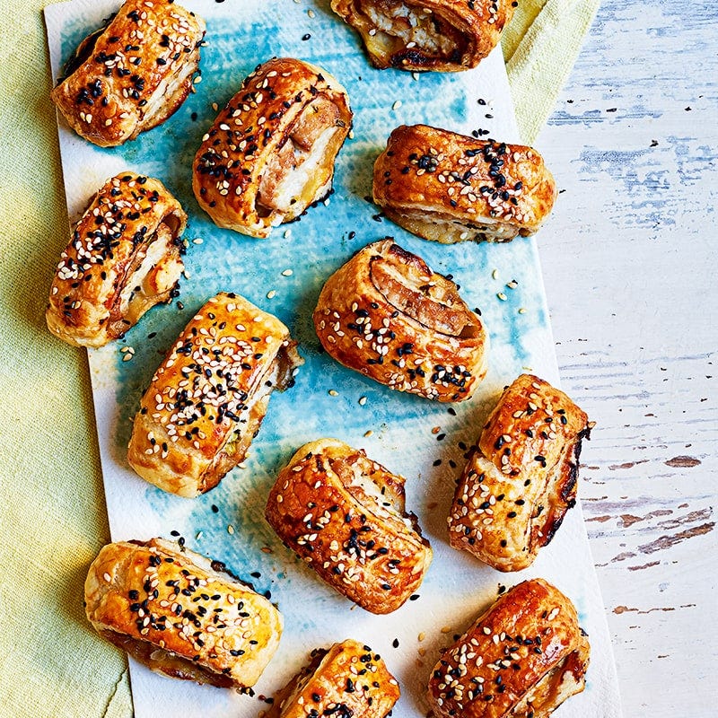 Turkey and hoisin sausage rolls