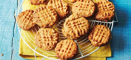 3-ingredient peanut butter cookies