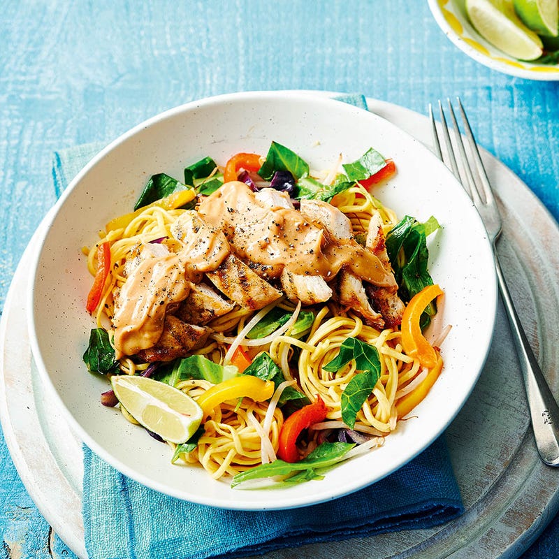 Photo of Satay chicken noodle bowl by WW