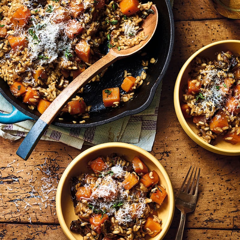 Photo of Oven-baked pumpkin & porcini risotto by WW