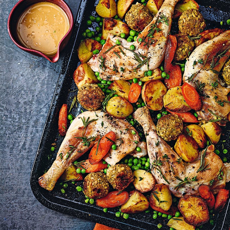 Photo of Roast chicken dinner traybake by WW