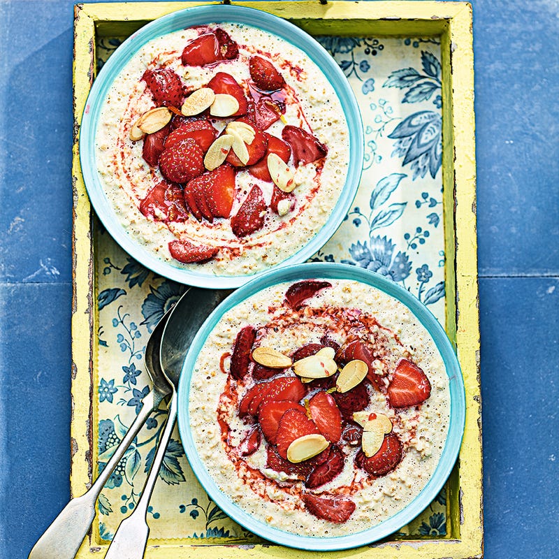 Photo of Roasted strawberry overnight oats by WW