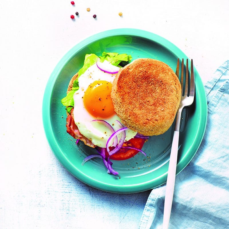 Croque matin oeuf et bacon