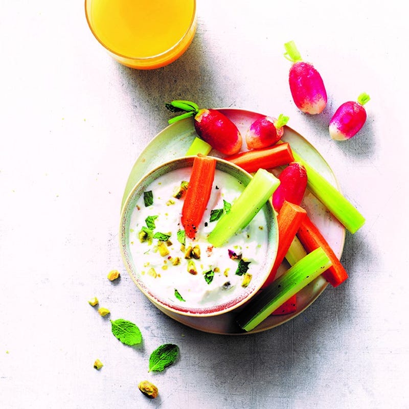 Dip de chèvre aux pistaches