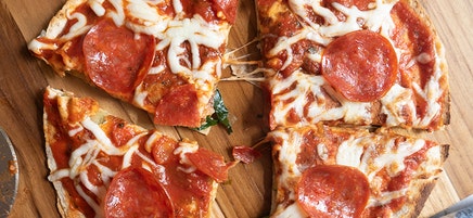 Veggie & Pepperoni Pizzadilla