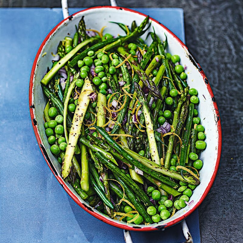 Photo of Zesty asparagus, beans & peas by WW