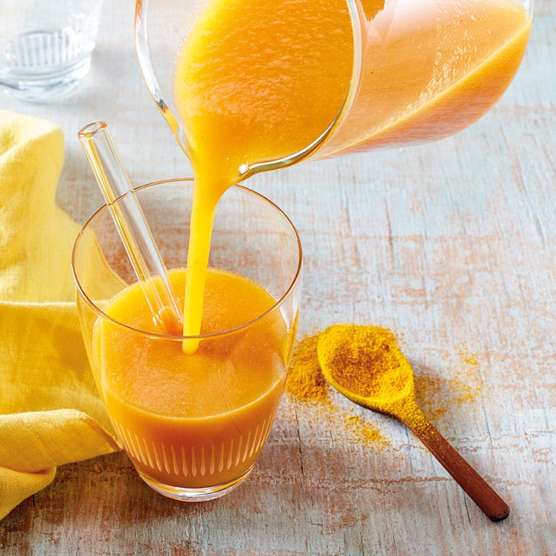 Karotten-Papaya-Smoothie