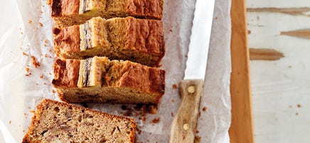Bananenbrot mit Pekannüssen
