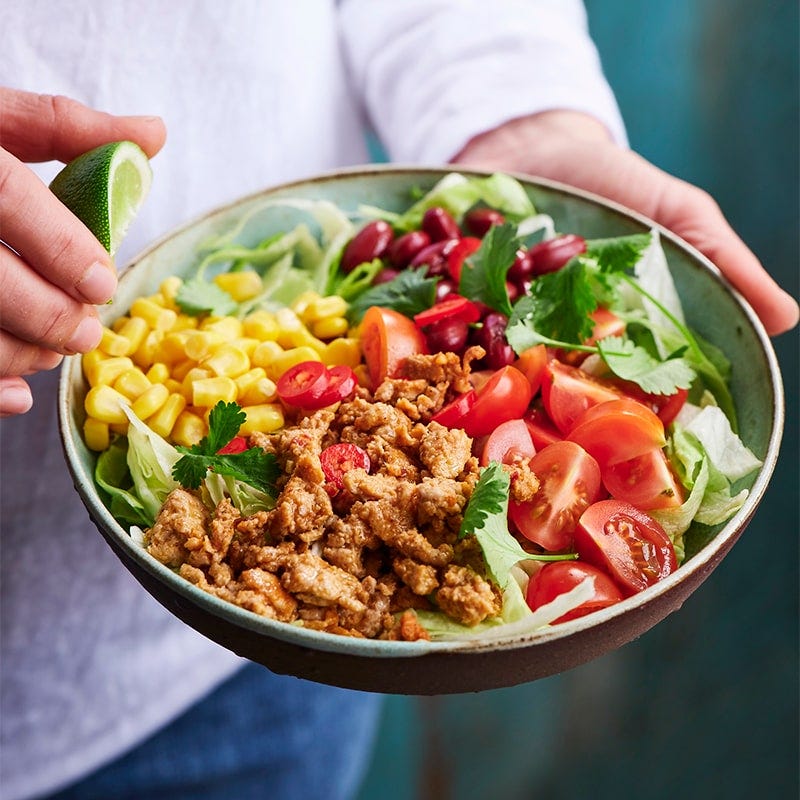 Turkey taco bowls