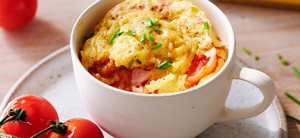 Shellie's savoury breakfast mug muffin