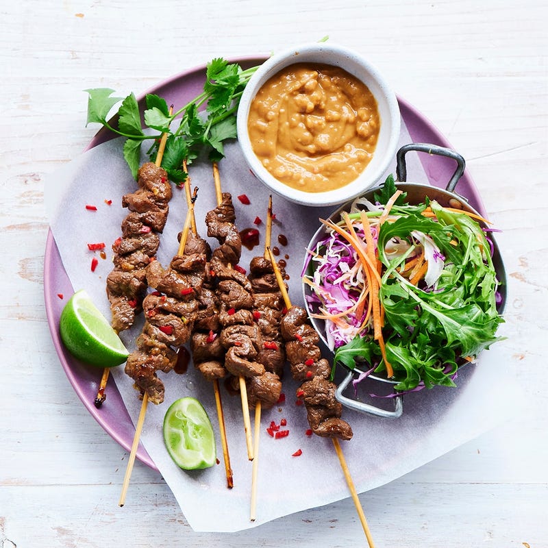 beef satay skewers