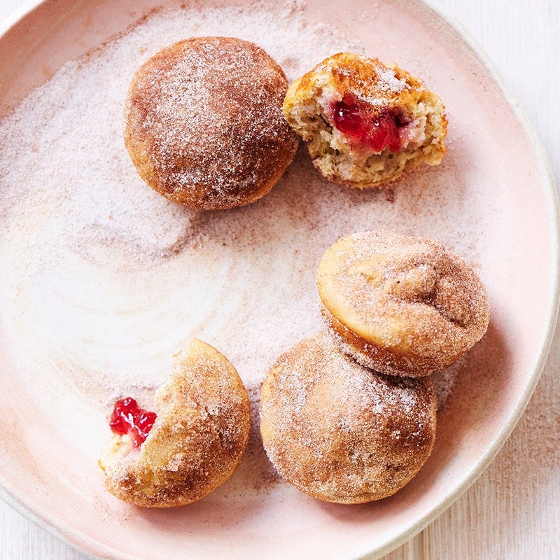 jam donut cakes