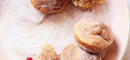 Sarah's jam donut cakes