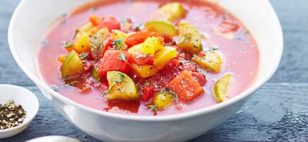 0-Punkte-Ratatouillesuppe