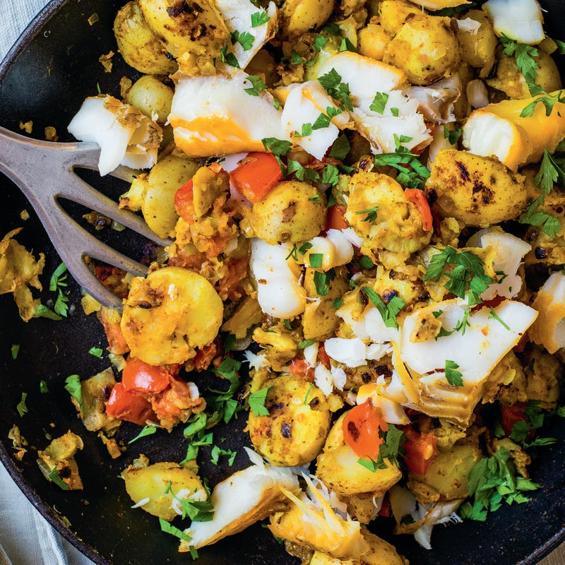 Foto van Aardappelschotel met kabeljauw door WW