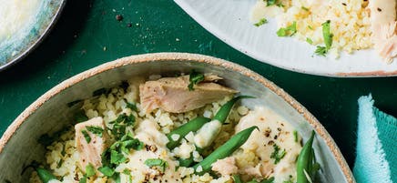 Bulgursalade met tonijn & sperziebonen