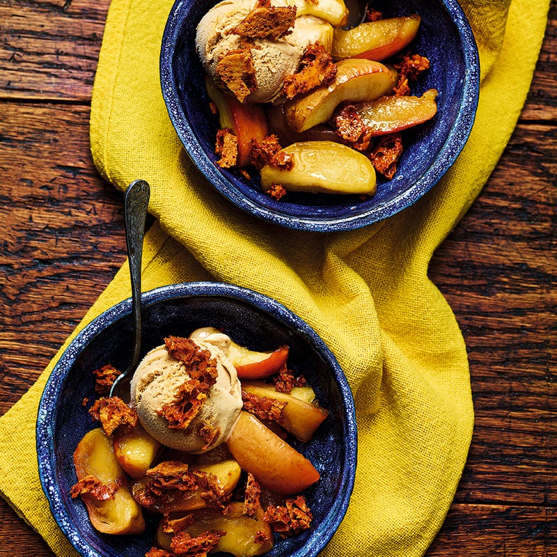 Photo of Roasted apples with cinder toffee by WW