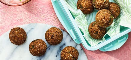 Pumpkin & chia seed bites