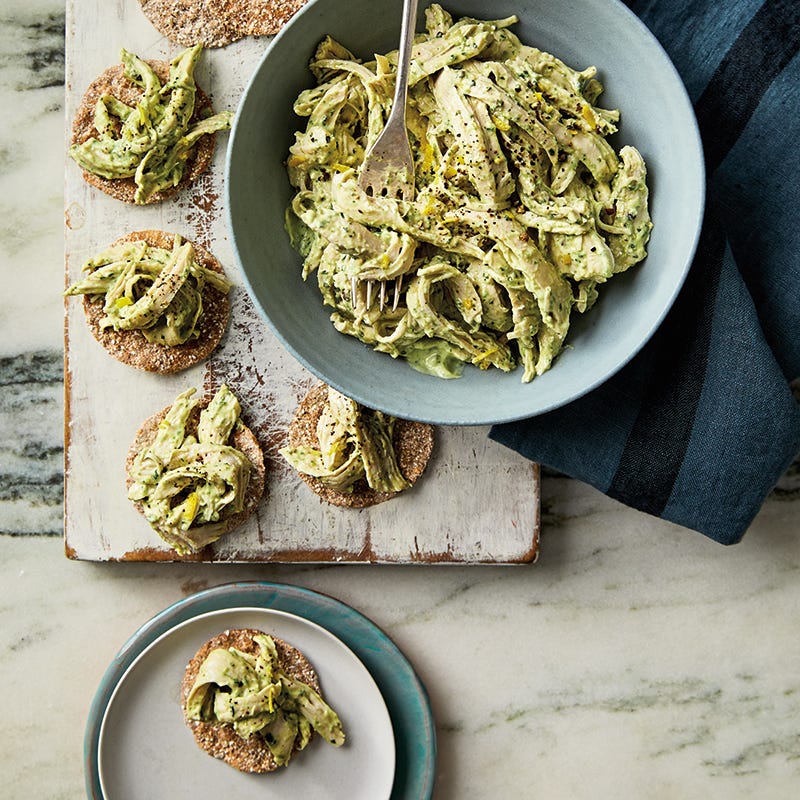 Easy Pesto Chicken Salad