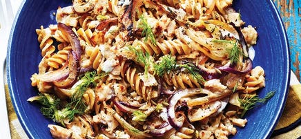 Turkey and fennel pasta